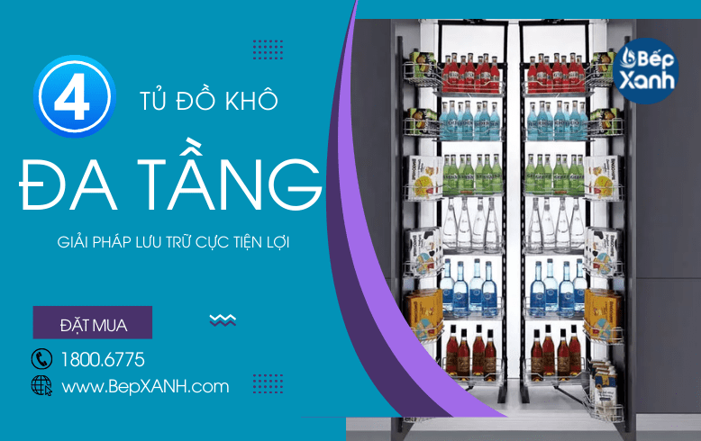 Tủ Đồ Khô Đa Năng