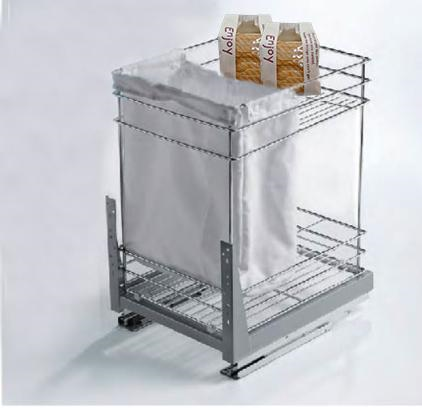 Kệ Gia Vị, Đựng Bánh Mì Ray Giảm Chấn Inox 304 Higold 306012