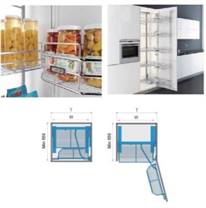Kệ 12 Rổ Inox 304 - Higold 202208